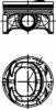 KOLBENSCHMIDT 40846600 Piston